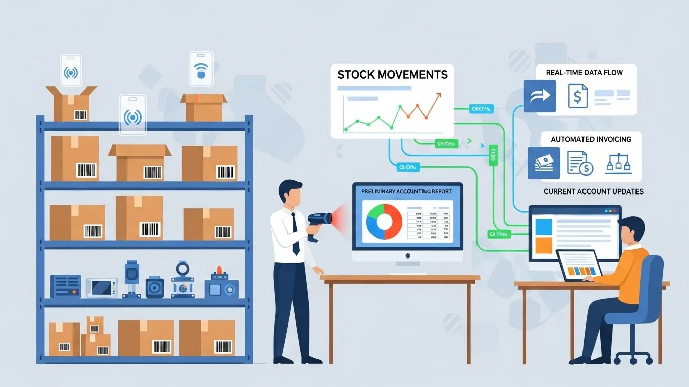 Stok ve depo yönetimi entegrasyonu, barkod ve hızlı operasyon - Finalizer